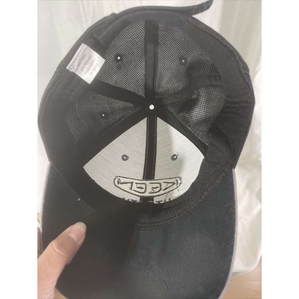 Mens KEEN UTILITY Hat Adjustable Black And Gray - Picture 7 of 8